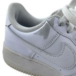 Nike Air Force 1 Women's White Leather Low Top Lace Up Athletic Sneakers Shoes 8 Photo 5