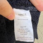 Vince Navy Sleeveless Chunky Knit Sweater XS New Photo 8