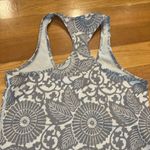 Lululemon  athletica Gray and White Floral Tank Top Photo 3