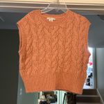Sincerely Jules Salmon Colored Sweater Vest Photo 0