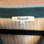 Madewell  Tipped Forrest Wool Blend V-Neck Sweater XS Photo 5