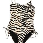 Bar III Zebra-Print One-Piece Swimsuit - Wild Child M Photo 3