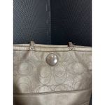 Coach ‎ Signature F19409 Leather Tote Shoulder Bag Purse Lavender Lining Photo 9