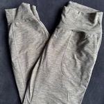 JoyLab  Mocha Brown and Cream High-Waisted Jersey Joggers Photo 1
