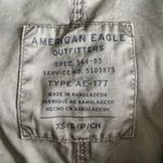 American Eagle Vintage Y2K  Olive Green Short Sleeve Hooded Anorak Jacket Size XS Photo 3