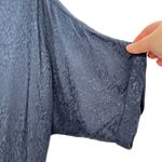 Anthropologie  Maeve Jaqueline Jacquard Jumpsuit Leopard‎ Print Navy Blue Size XL Photo 6