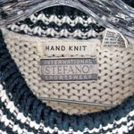 Vintage International Stefano sportswear hand knit car sweater Black Size M Photo 1