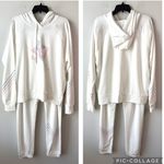 PJ Salvage SKI Hoodie Jogger Set Ivory‎ XL White Photo 3