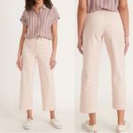 Marine layer  Bridget Slim Wide Leg Crop in Peach Whip Photo 1