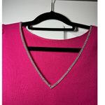 Kate Spade  New York 100% Wool Shirt with Embellished Neckline REVERSIBLE Photo 4