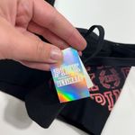 PINK - Victoria's Secret Victoria’s Secret Pink Logo Black Ultimate Light Support Sports Bra NWT Medium M Photo 2