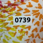 Arizona Jeans Arizona Jean Company Pattern Block Neck Tie Mini Dress Small Orange Photo 8