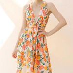 Storia  Warm Floral Midi Dress Photo 1