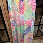 Lilly Pulitzer  SLOANE MAXI DRESS Roar Of The Seas Multi Floral Coral midi Photo 8