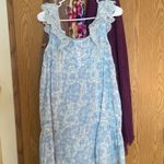 Laura Ashley  Floral Babydoll Dress Photo 3