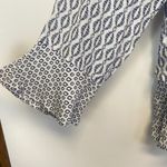 Habitat  Clothes to Live In Geometric Button Down Top Photo 6