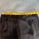 Banana Republic Vintage Black Mini Skirt Womens 2 Y2K 2002 Preppy Dark Academia Photo 6