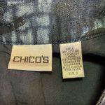 Chico's  embroidered n beaded denim jacket Photo 1