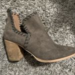 Southern Trend Mi.Im  Elsa Faux Suede Side Cut Slip Bootie in Grey Photo 2