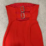 NBD Red/orange Jumpsuit  Photo 3