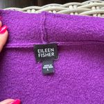 Eileen Fisher High Collar Boiled 100% Wool Jacket Photo 9