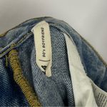 PacSun  Classic 90's Boyfriend Size 24 Blue Ripped Straight Leg Jeans Thrashed Photo 8