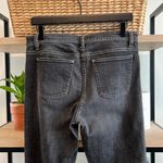 Eileen Fisher Mid-Rise Gray Straight Slim Leg Jeans, 10 Photo 4