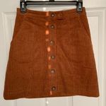 Dress Up Brown Corduroy Skirt Photo 0