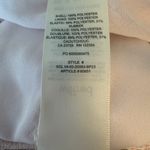 Wilfred Aritzia Wistful V Neck Sheer Long Balloon Sleeve Smocked Top Pink Medium Photo 4