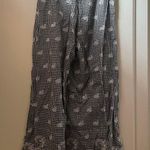 Forever 21  Black White Gingham Palazzo Pants Photo 1