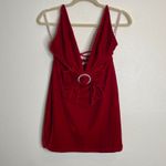 Lovers + Friends NWT ‎ Edith Mini Dress in Crimson Red Size S Photo 4