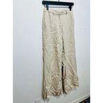 ANINE BING Women's Off-White Wide-Leg Front Zipper Lyra Trousers Pants Size 34 Photo 11