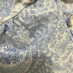 Ralph Lauren Lauren Paisley Sleeveless cotton white & blue women's Nightgown M Photo 5