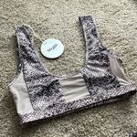 NWT Talie Golds Snakeskin Print Bikini Purple Photo 1