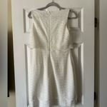 American Living White Sleeveless Crocheted Lace Dress, size 6 Photo 4