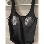 PINK - Victoria's Secret PINK VS one piece flowers black good condition‎ Photo 1
