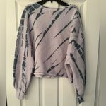 Wildfox  Olivia Muse Spiral Dye Women’s Lavender & Blue Sweatshirt Size XS Photo 6