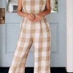 Gal Meets Glam COLLECTION Bailey Cross Back Jumpsuit Size US/2 Photo 0