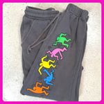 Cotton On  K. Haring Joggers Sweatpants Colorful Print‎ XS Women's Athleisure Photo 4