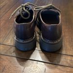 Dr. Martens Rare Vintage MIE Platform Oxfords Brown Leather US 7 Style 8434 EUC Photo 3