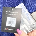 Elie Tahari  Snakeskin Blueberry Print High Low Top Photo 2