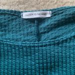 Caution to the Wind Emerald Sweater Photo 4