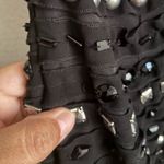 Warehouse Ladies Black Studded Beaded One Photo 13