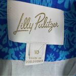 Lilly Pulitzer  Drena Printed Tie Waist Shirt Dress Size 10 Photo 6
