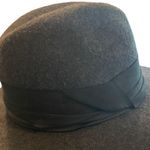 ZARA gray wool fedora hat Photo 2