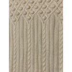 New Directions Chunky knit ivory‎ cable knit sweater dress Sz L Size L Photo 1