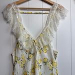 For Love & Lemons  dress mini dress lace slip satin open back Photo 1