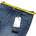1822 Denim NEW  Ankle Skinny Jeans Frayed Hem Stretch Capsule Comfort Summer 12 Photo 8