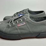 Superga 2750 COTU Classic Unisex Ankle Trainers Sneaker in Full Grey Sage Photo 0