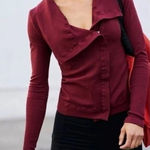 FP Movement by Free People Zip Jacket Red Size XS Photo 0